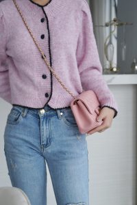 Chanel 金属球方胖子 粉色 图6