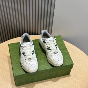 G家Gucc~古驰新款情侣做旧效果运动鞋 图1
