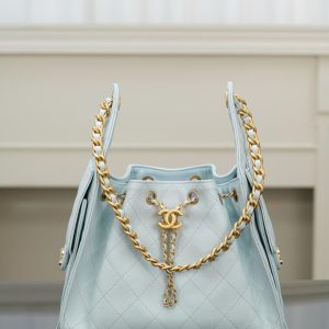 Chanel small hobo 蒂芙尼蓝小号 图1