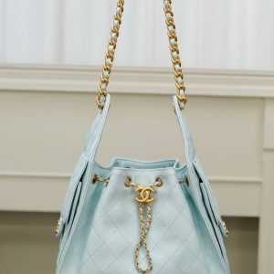 Chanel small hobo 蒂芙尼蓝小号 图4