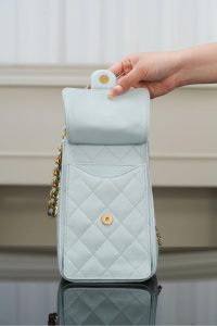Chanel small hobo 蒂芙尼蓝小号 图7
