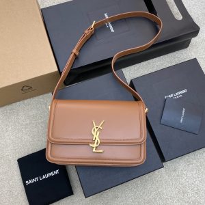 焦糖牙签纹/金扣 图1