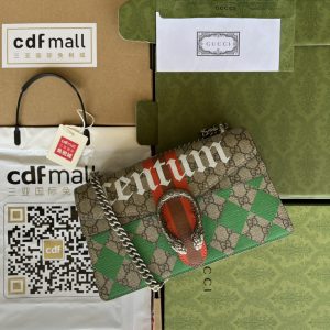 。【原厂皮配(Cdfmall三亚免税店手提袋】 Dionysus系列手袋这款单品是Gucci Parade精选中的一款惊 图1