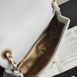Ohanel2020春夏新款 羊皮金属球mini CF方胖子金珠可调节斜挎单肩包 1787 尺寸: 20cm 图6