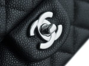 CF Classic Flap |荔枝纹 Mini 黑银 图9