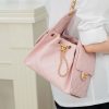 Chanel small hobo 粉色 小号 图1
