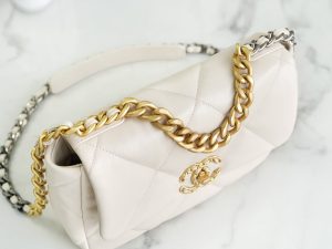 CHANEL BAG 小号 米白 图9