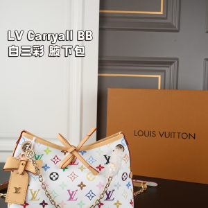 LV 白三彩Carryall BB 图1