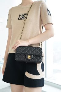Chanel 23C大mini金属球 黑色 图3