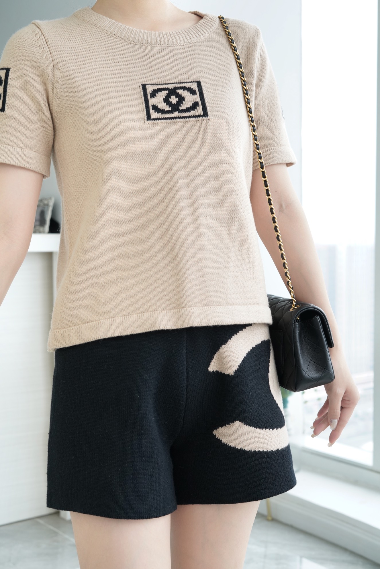 Chanel 23C大mini金属球 黑色 图6