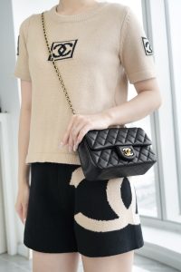 Chanel 23C大mini金属球 黑色 图2