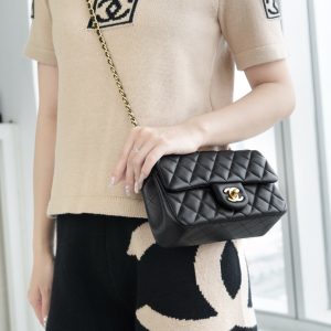 Chanel 23C大mini金属球 黑色 图2