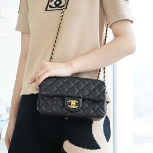 Chanel 23C大mini金属球 黑色 图3