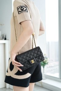 Chanel 23C大mini金属球 黑色 图5
