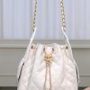 Chanel hobo bag 白色鱼子酱 中号 图1
