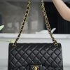 CF Classic Flap Jumbo |黑金 羊皮 大号 图1