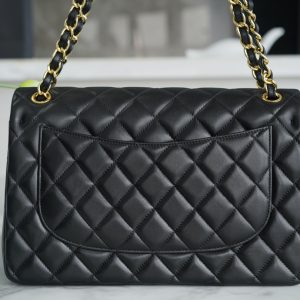 CF Classic Flap Jumbo |黑金 羊皮 大号 图5
