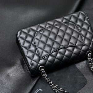 原厂皮 Classic Flap万年经典款Cf中号鱼子酱球纹 图4
