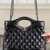 Chanel 31bag Mini 黑金 图1