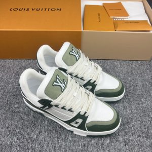 上新 1v 驴牌 Trainer 绿白 情侣款35/45 图1