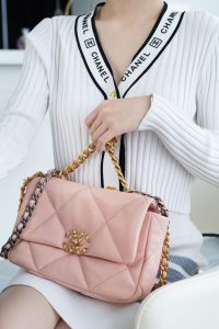 CHANE·L春夏新品19bag 裸粉小号 图8