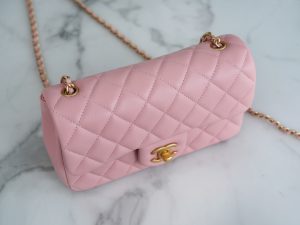 Chanel 金属球 Mini粉色 图7