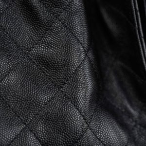Chanel 26C系列 25bag mini鱼子酱 黑金 图1