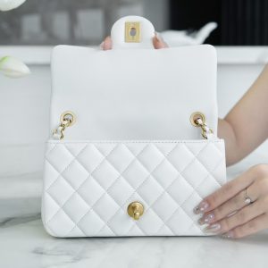 Chanel 金属球 Mini 仙女白 图4