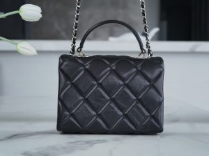 CHANEL 24p 手柄kelly盒子 黑色小号 图3