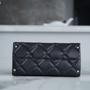CHANEL 24p 手柄kelly盒子 黑色小号 图9