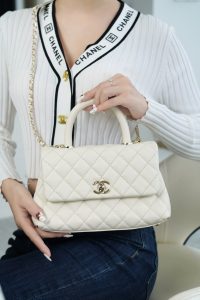 『Coco Handle』米白浅金小号 图7