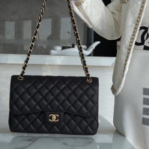 CF Classic Flap Jumbo |鱼子酱 黑金 大号 图1
