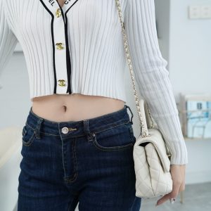 『Coco Handle』米白浅金小号 图3