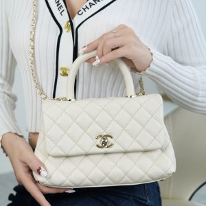 『Coco Handle』米白浅金小号 图7