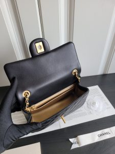 23k新版金球 羊皮金属球mini CF方胖子金珠可调节斜挎单肩包 1787 尺寸: 20cm 图8