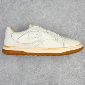 Gucci 2023 古驰G家春季最新MAC80运动鞋情侣款休闲复古做旧脏脏鞋小脏鞋小白鞋 原版购入开发做货 古驰MAC 图1