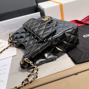 CHANEL香奈儿23c金币嬉皮包 天猫精灵hobo 图3