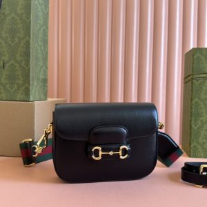 。 【原厂皮配(Cdfmall三亚免税店手提袋】 Horsebit mini马鞍包 你们心心念念的迷你号终于到货了! 设 图1