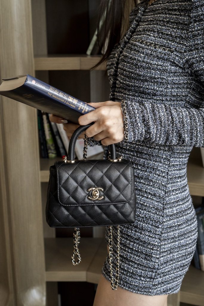 CHANEL 24k CoCo Handle Nano 黑色 图1