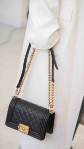 Chanel leboy 小球纹黑金小号 图6