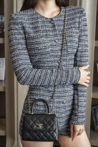 CHANEL 24k CoCo Handle Nano 黑色 图9