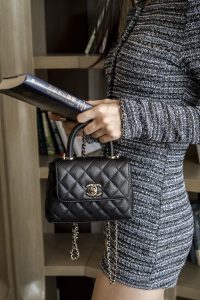 CHANEL 24k CoCo Handle Nano 黑色 图1