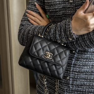 CHANEL 24k CoCo Handle Nano 黑色 图4