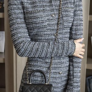 CHANEL 24k CoCo Handle Nano 黑色 图9