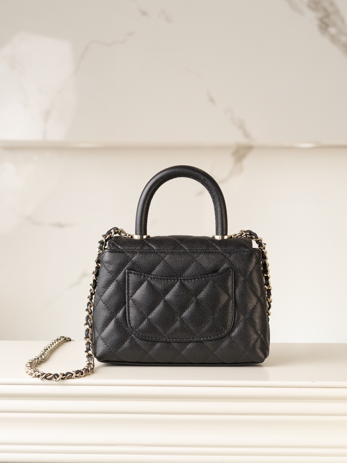 CHANEL 24k CoCo Handle Nano 黑色 图2