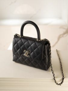 CHANEL 24k CoCo Handle Nano 黑色 图4