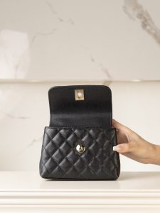 CHANEL 24k CoCo Handle Nano 黑色 图5