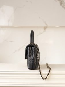 CHANEL 24k CoCo Handle Nano 黑色 图7