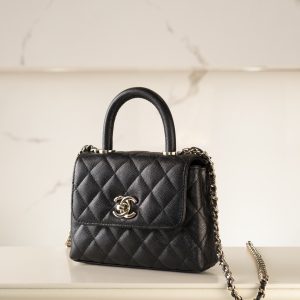 CHANEL 24k CoCo Handle Nano 黑色 图3