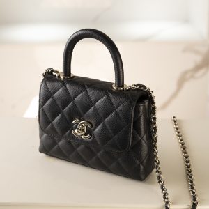 CHANEL 24k CoCo Handle Nano 黑色 图4